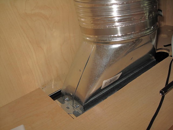 Microwave Hood Exhaust